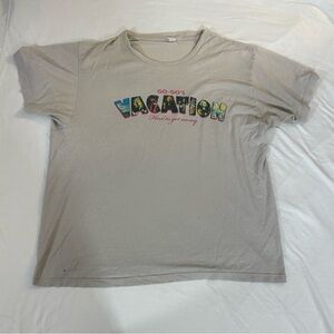 Tultex The Go-Go's Vacation Tour Men’s Large Tee T-Shirt Distressed
